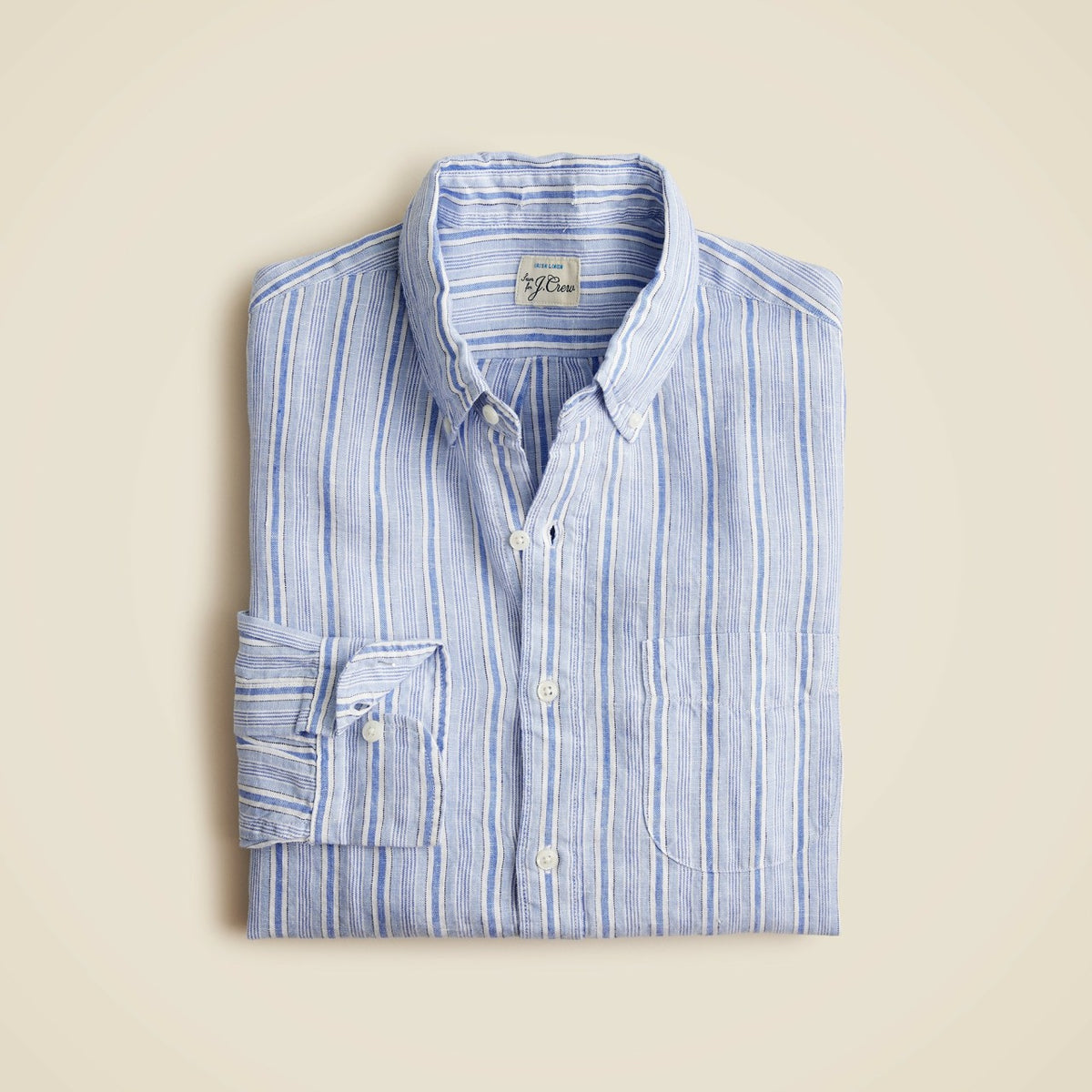Men Baird McNutt Irish linen shirt - J.Crew
