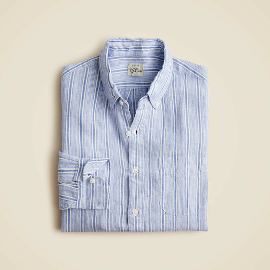 Men Baird McNutt Irish linen shirt - J.Crew