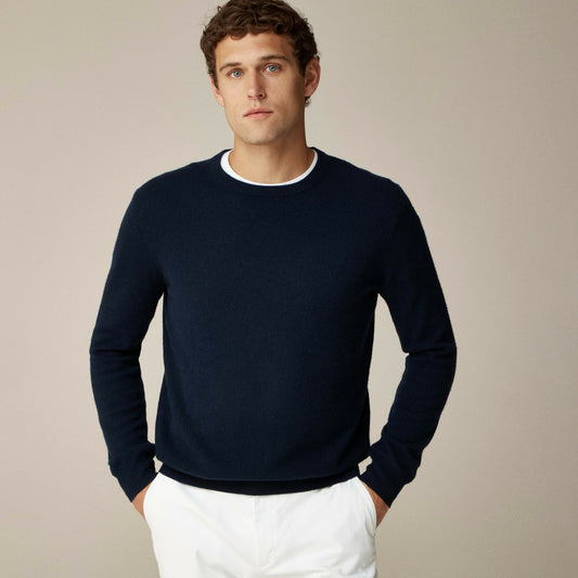 Men Cashmere crewneck sweater - J.Crew