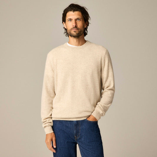 Men Cashmere crewneck sweater - J.Crew