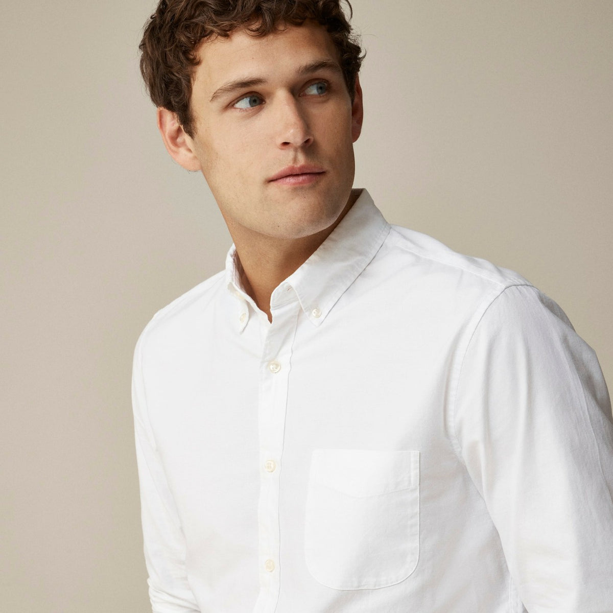 Men Broken-in organic cotton oxford shirt - J.Crew