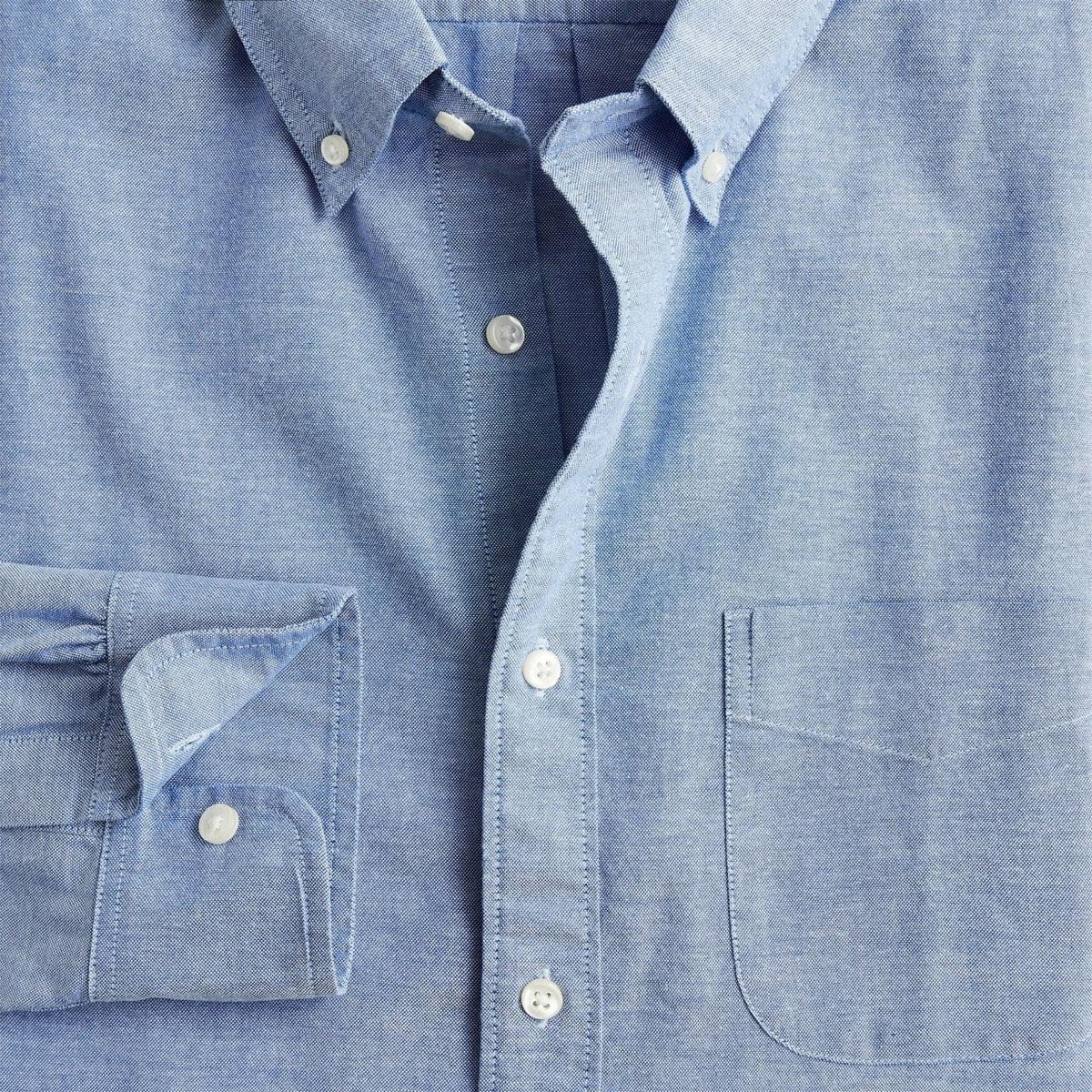 Men Broken-in organic cotton oxford shirt - J.Crew