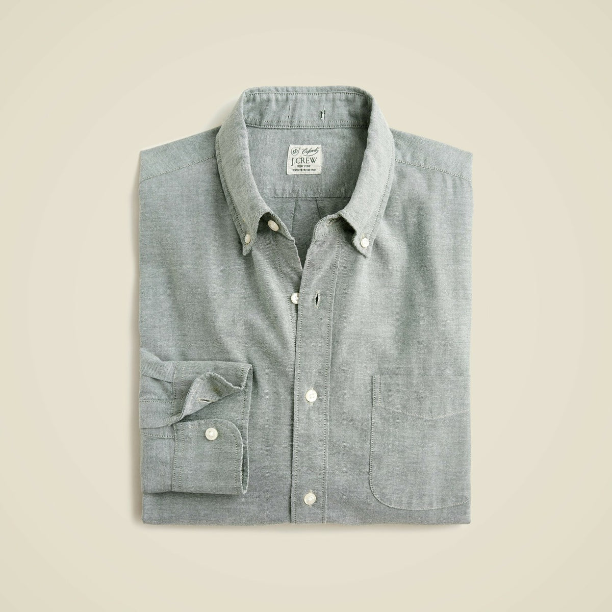 Men Broken-in organic cotton oxford shirt - J.Crew