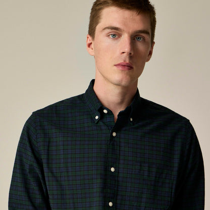 Men Slim Untucked Broken-in organic cotton oxford shirt - J.Crew
