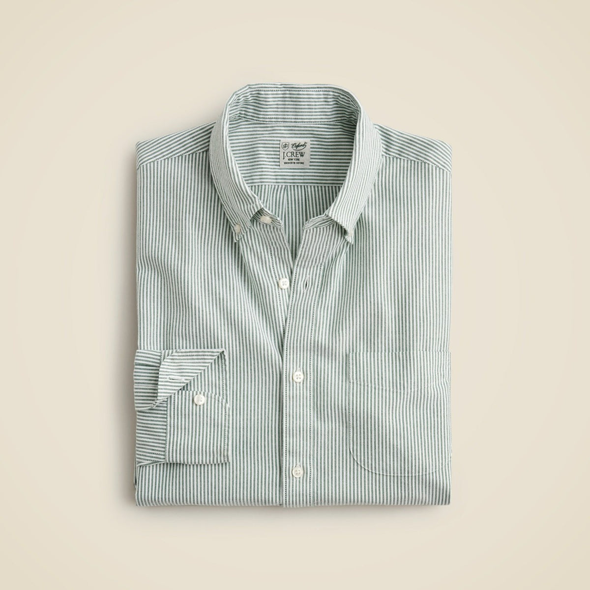 Men Broken-in organic cotton oxford shirt - J.Crew