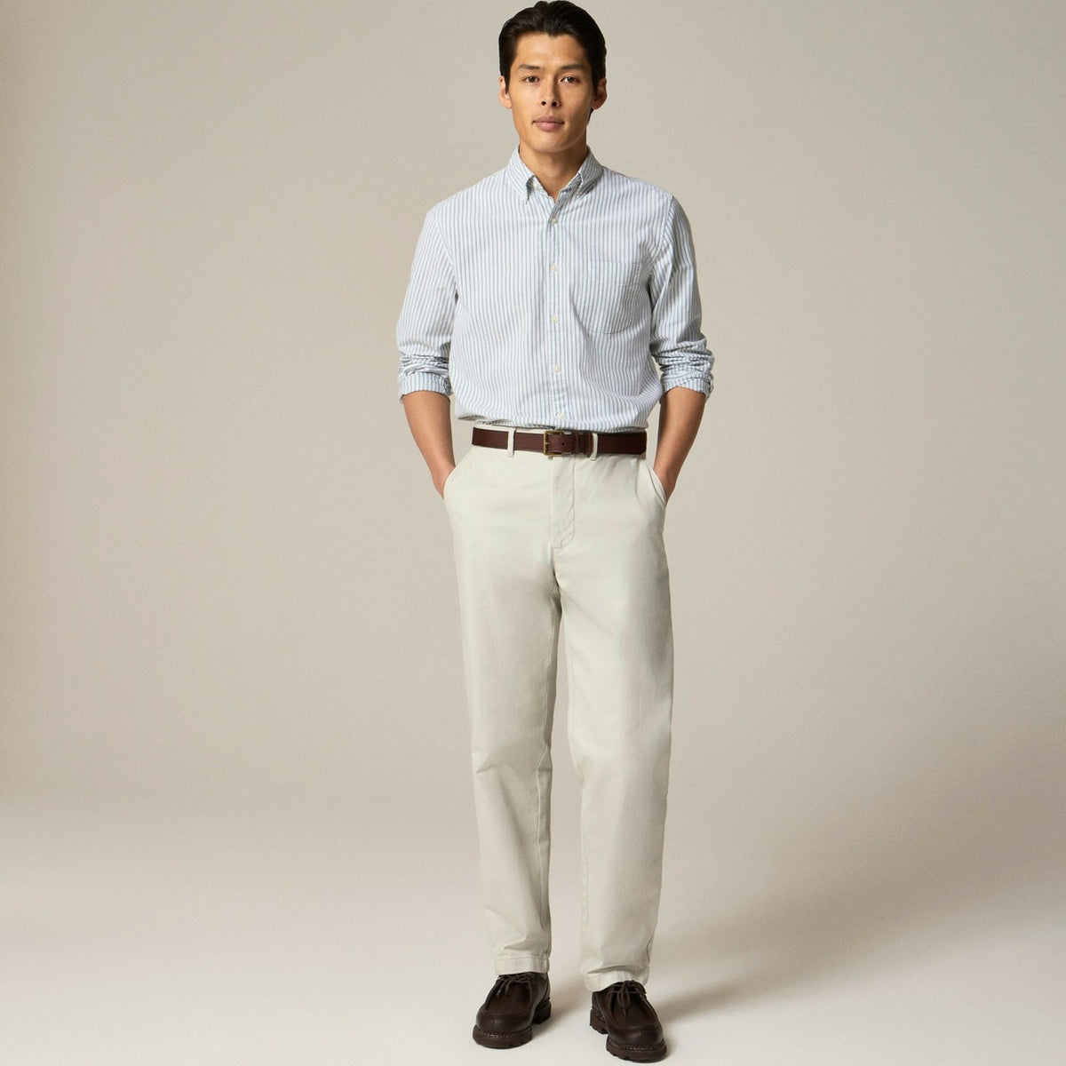Men Broken-in organic cotton oxford shirt - J.Crew