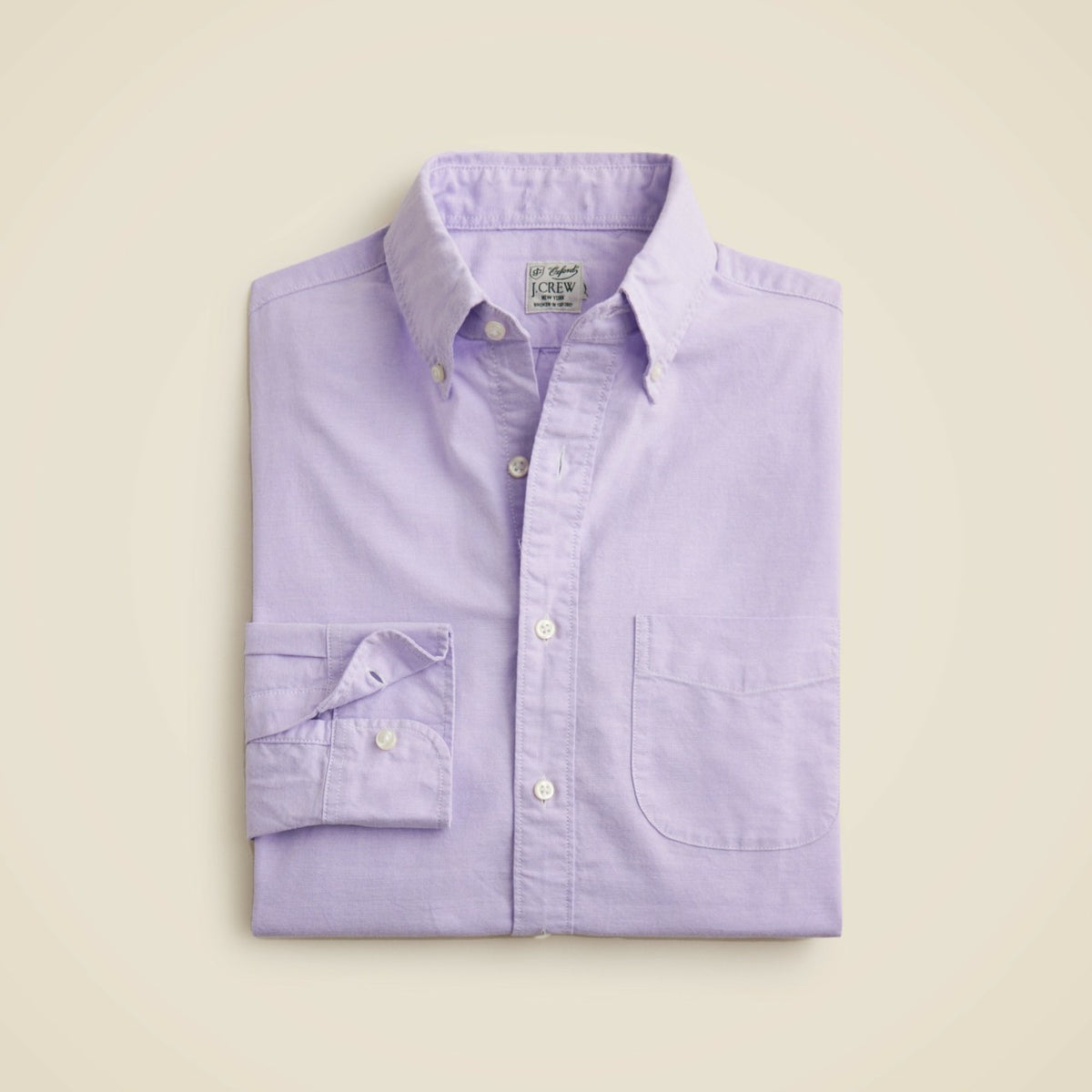 Men Broken-in organic cotton oxford shirt - J.Crew