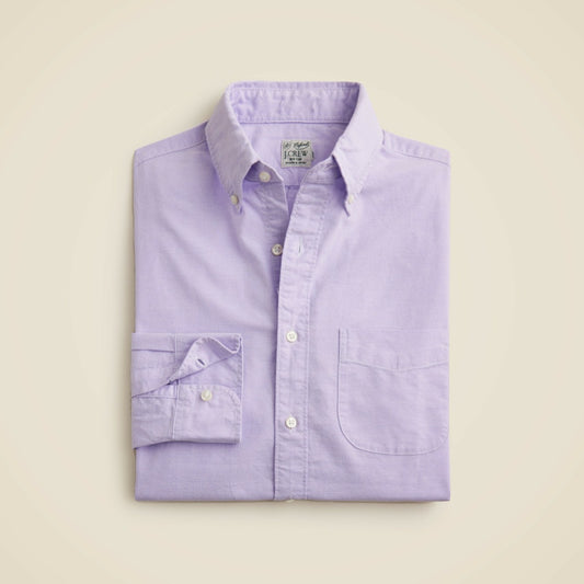 Men Broken-in organic cotton oxford shirt - J.Crew