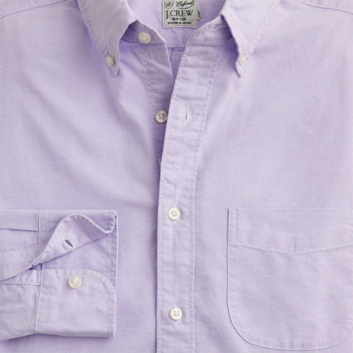 Men Broken-in organic cotton oxford shirt - J.Crew