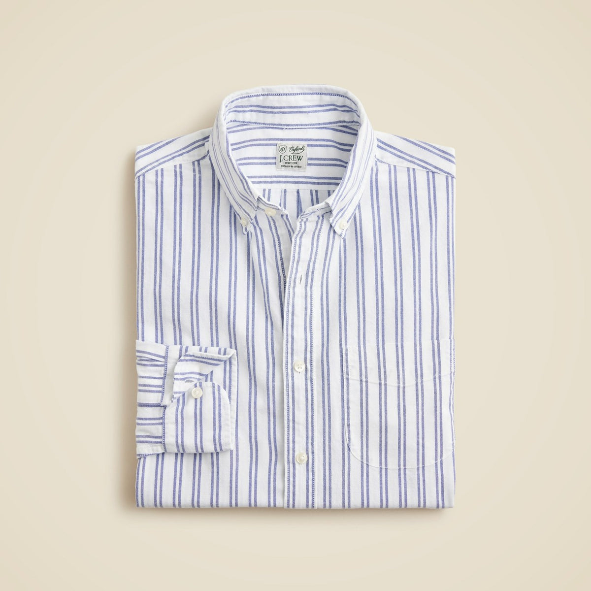 Men Broken-in organic cotton oxford shirt - J.Crew