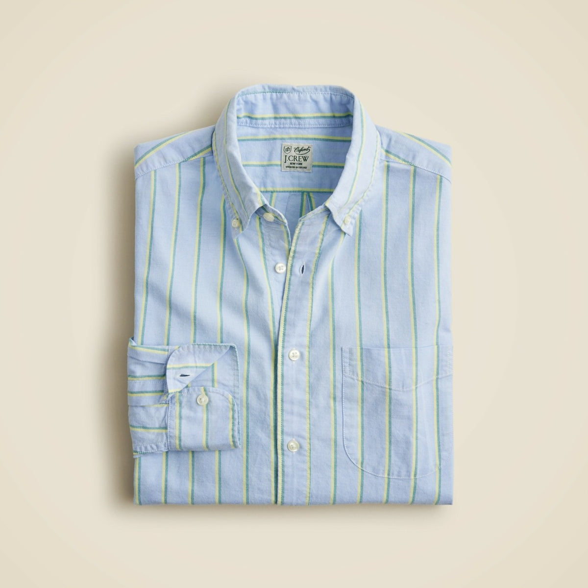 Men Broken-in organic cotton oxford shirt - J.Crew