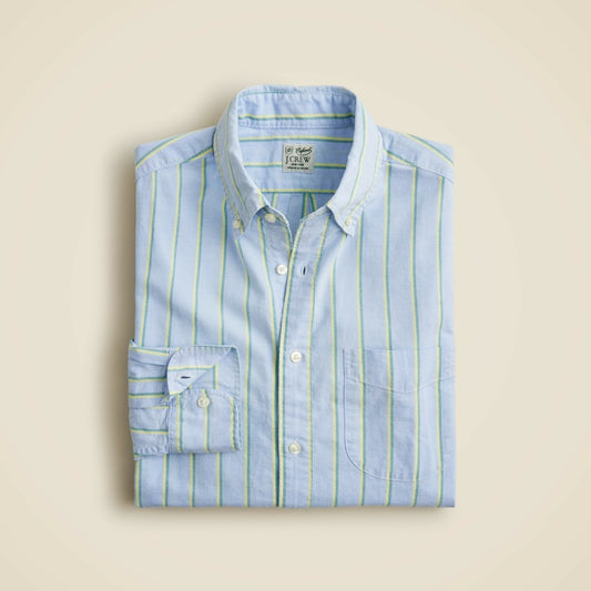 Men Broken-in organic cotton oxford shirt - J.Crew