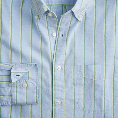 Men Broken-in organic cotton oxford shirt - J.Crew