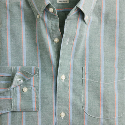 Men Relaxed Broken-in organic cotton oxford shirt - J.Crew