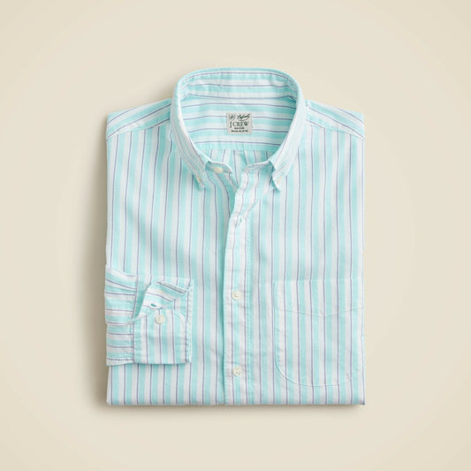 Men Broken-in organic cotton oxford shirt - J.Crew