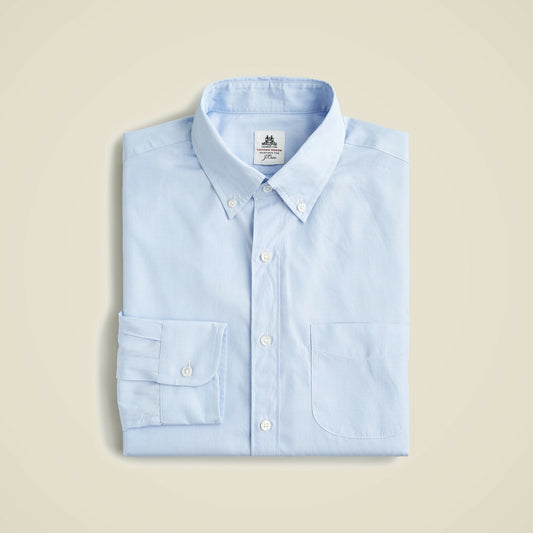 Men Thomas Mason&reg; for J.Crew washed poplin shirt - J.Crew