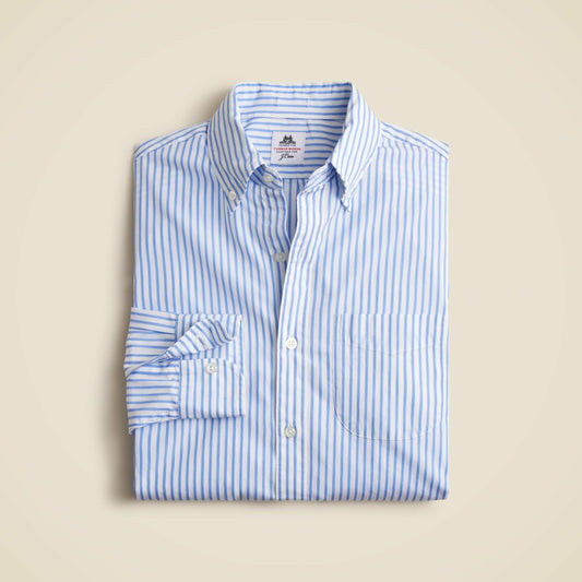 Men Thomas Mason&reg; for J.Crew washed poplin shirt - J.Crew