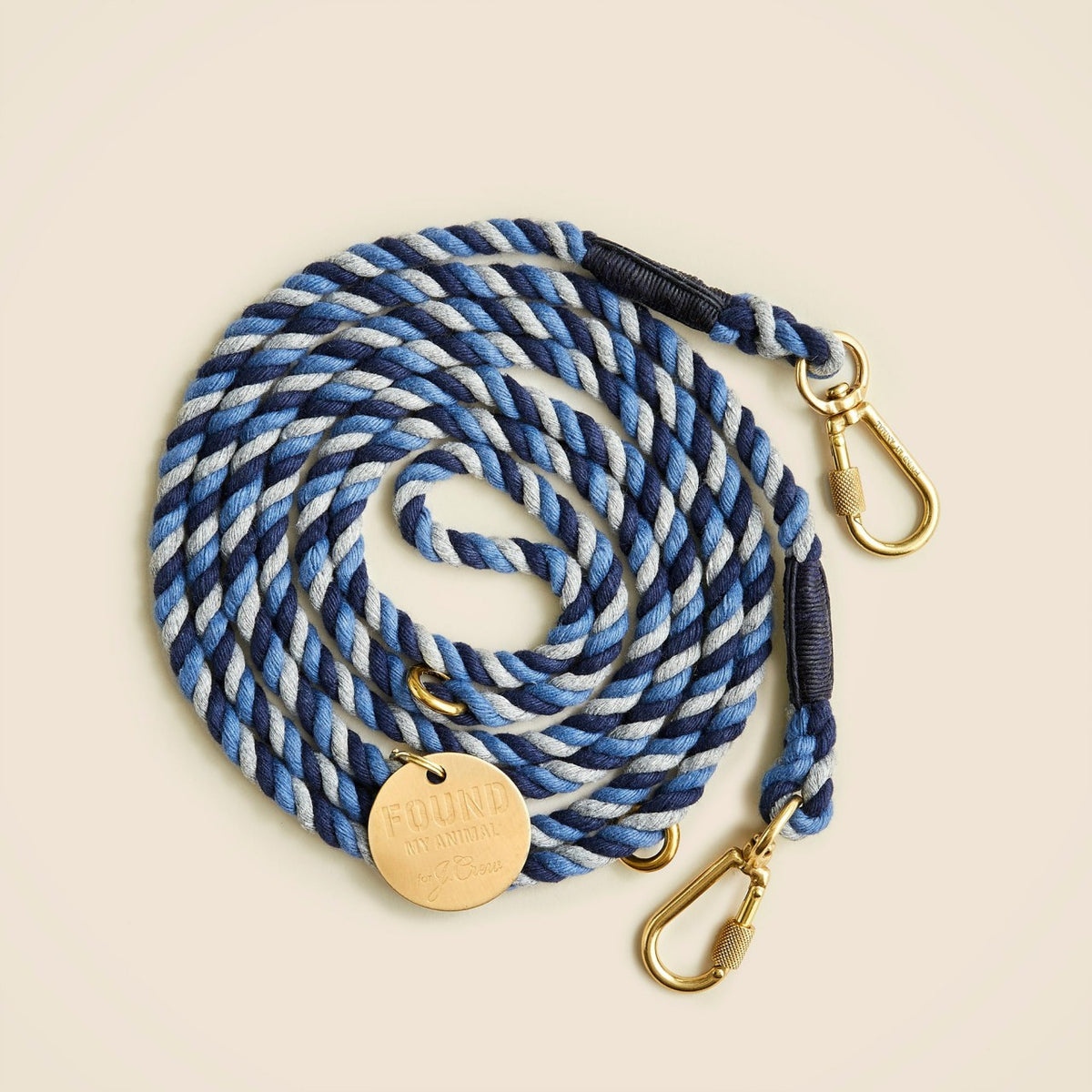 Men Found My Animal™ X J.Crew adjustable rope leash - J.Crew