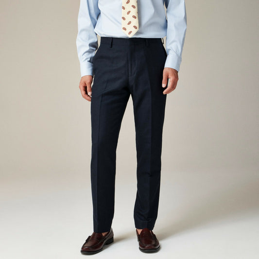 Men Ludlow Slim-fit suit pant in English cotton-wool blend - J.Crew