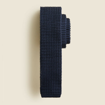 Men Silk knit tie - J.Crew