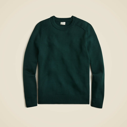 Men Heritage cotton crewneck sweater - J.Crew