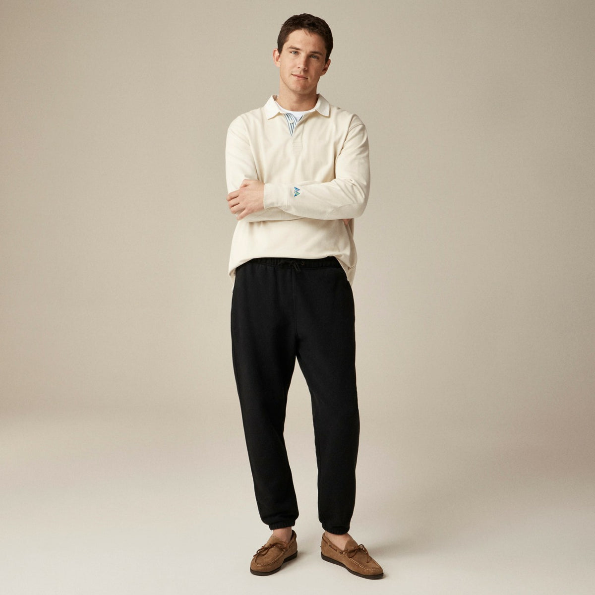 Men Heritage 14 oz. fleece sweatpant - J.Crew