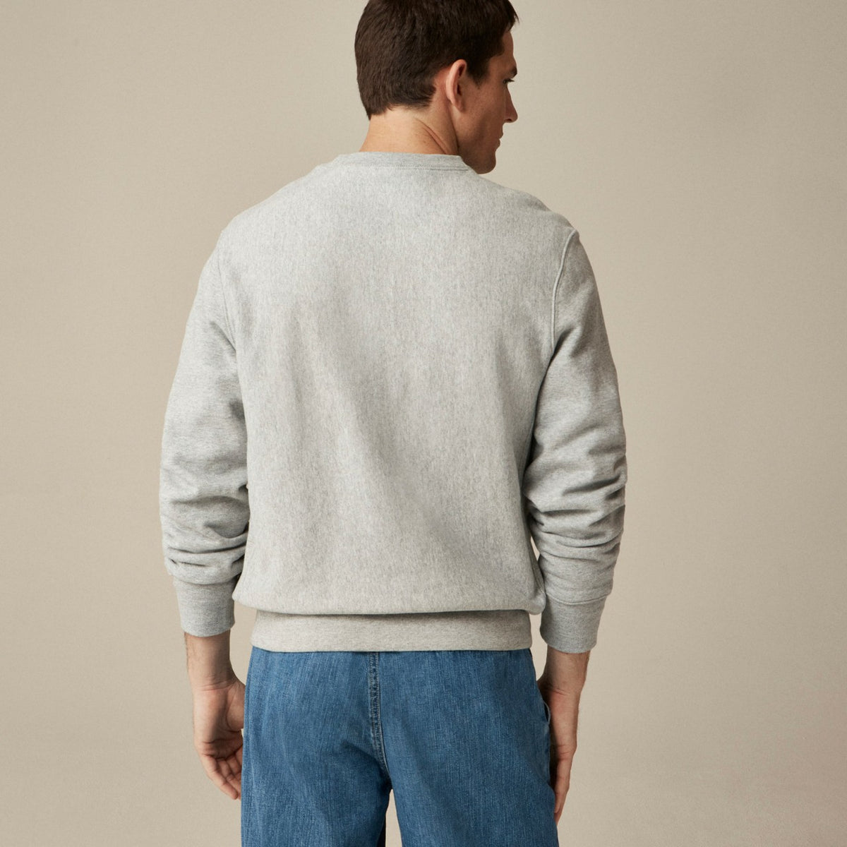 Men Heritage 14 oz. fleece sweatshirt - J.Crew