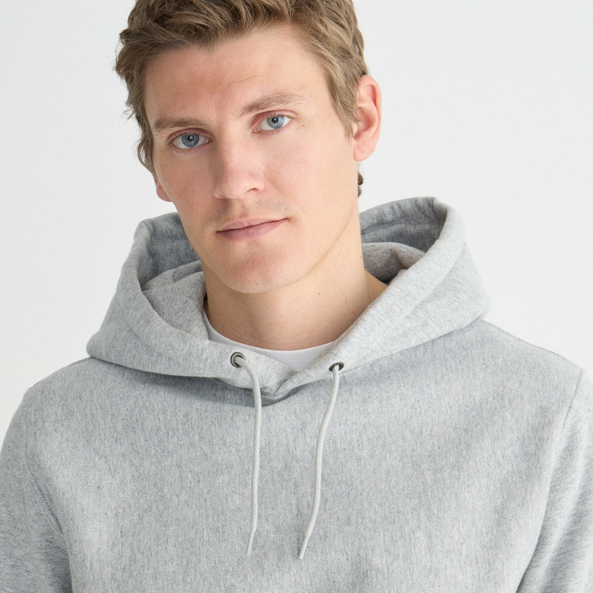 Men Heritage 14 oz. fleece hoodie - J.Crew