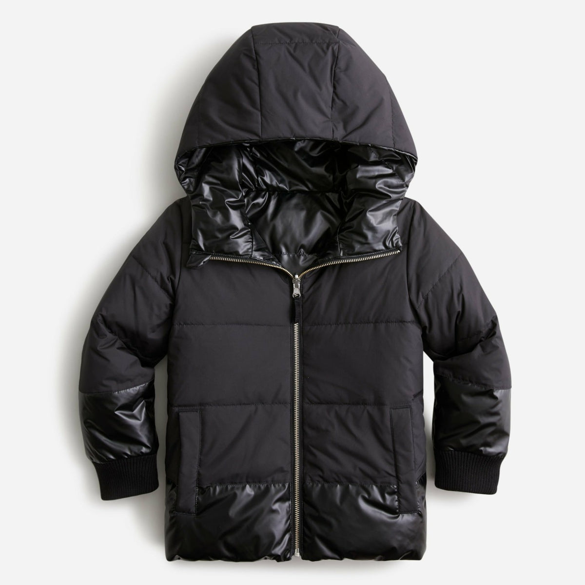Kids Girls' reversible metallic puffer jacket with PrimaLoft® - J.Crew