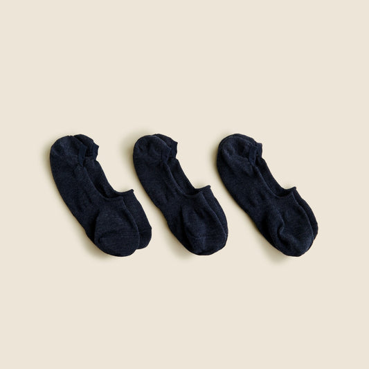 Men No-show socks three-pack - J.Crew