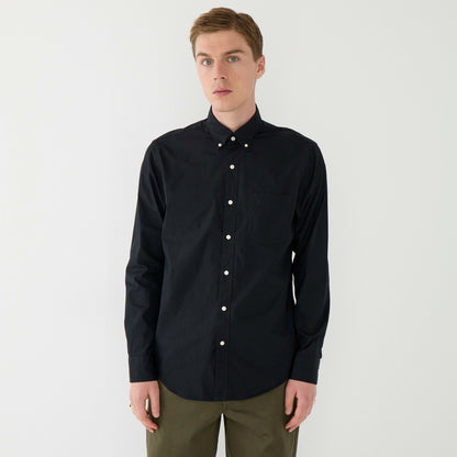 Men Slim Secret Wash cotton poplin shirt - J.Crew