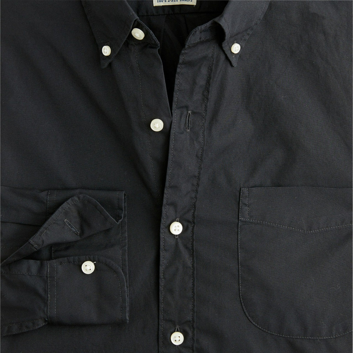 Men Slim Secret Wash cotton poplin shirt - J.Crew