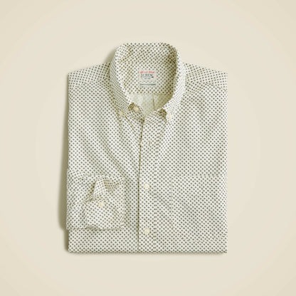 Men Slim Secret Wash cotton poplin shirt - J.Crew