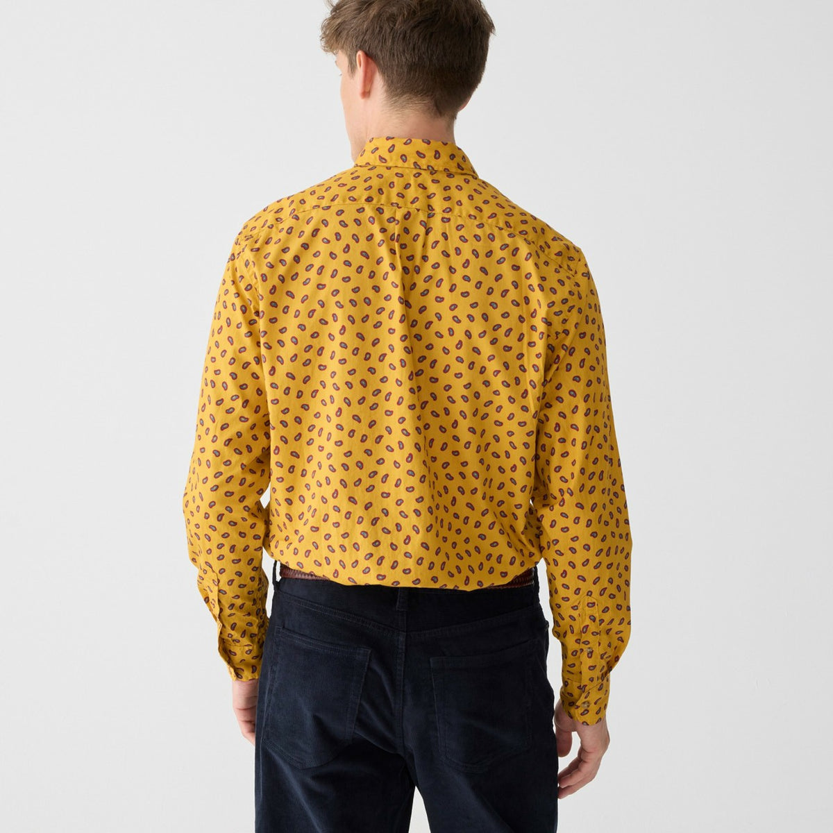 Men Slim Secret Wash cotton poplin shirt - J.Crew