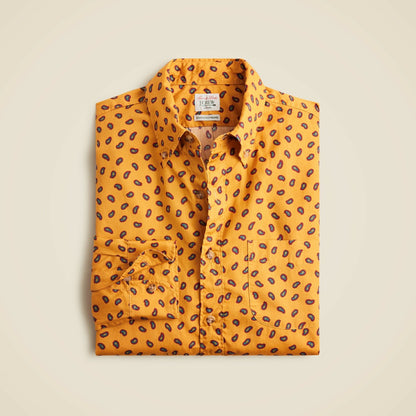 Men Slim Secret Wash cotton poplin shirt - J.Crew