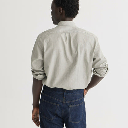 Men Slim Secret Wash cotton poplin shirt - J.Crew