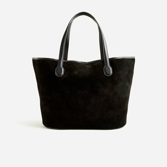 Women Berkeley tote in leather and suede - J.Crew