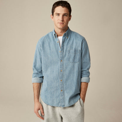 Men Midweight denim workshirt - J.Crew