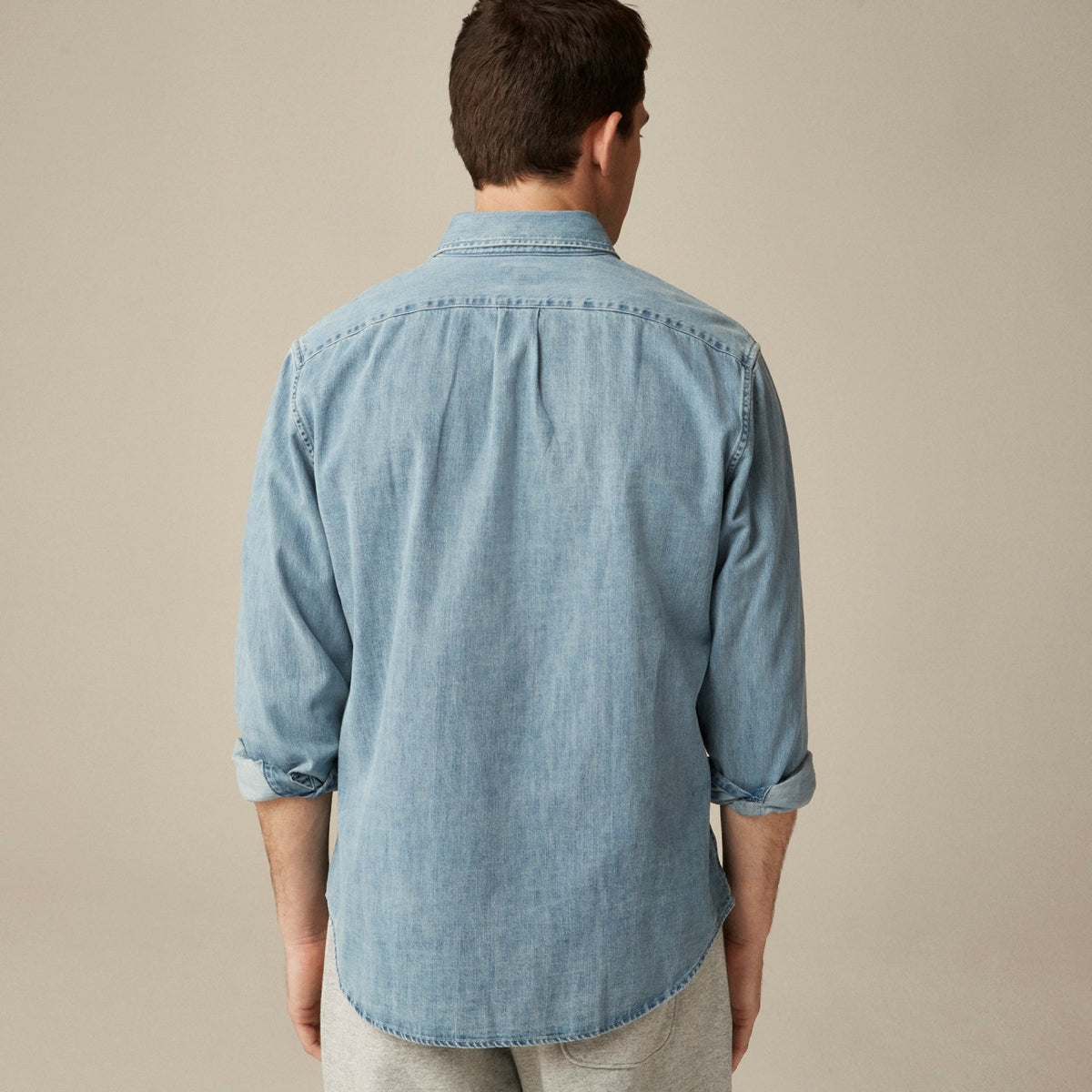 Men Midweight denim workshirt - J.Crew