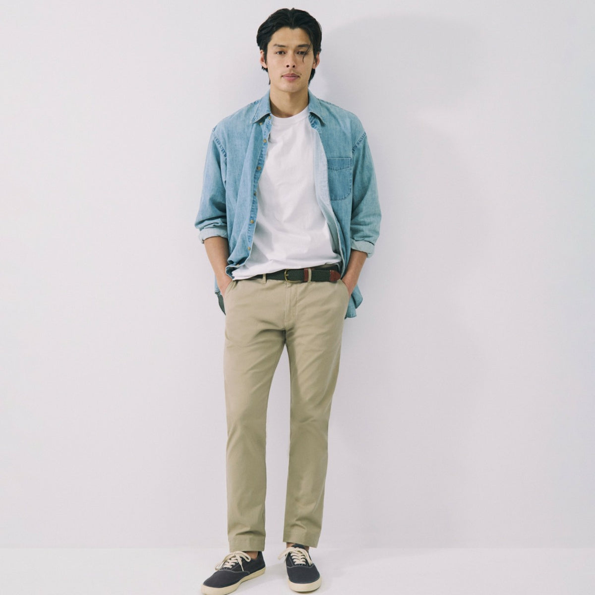 Men Midweight denim workshirt - J.Crew