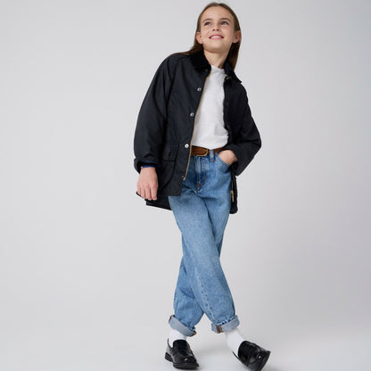 Kids Kids' Barbour&reg; Bedale waxed jacket - J.Crew