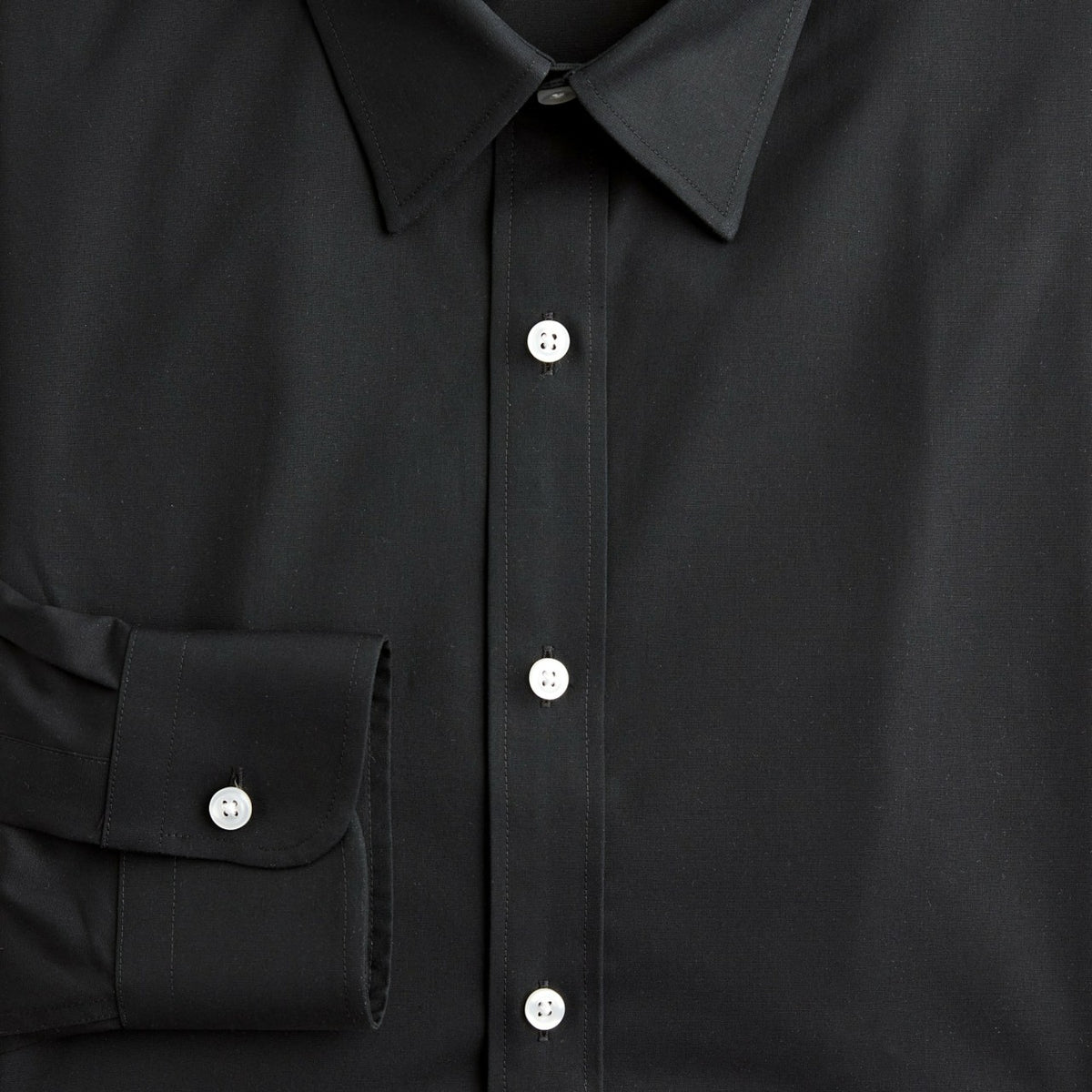 Men Slim Bowery wrinkle-free dress shirt with point collar - J.Crew