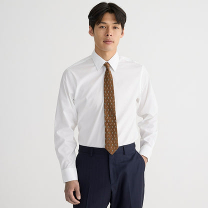 Men Bowery wrinkle-free dress shirt with point collar - J.Crew