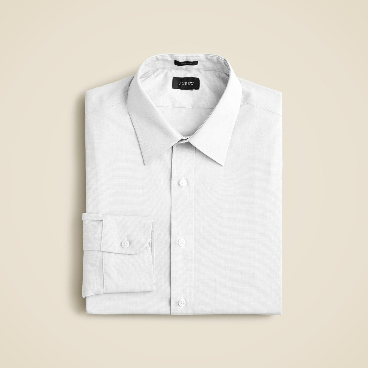 Men Bowery wrinkle-free dress shirt with point collar - J.Crew