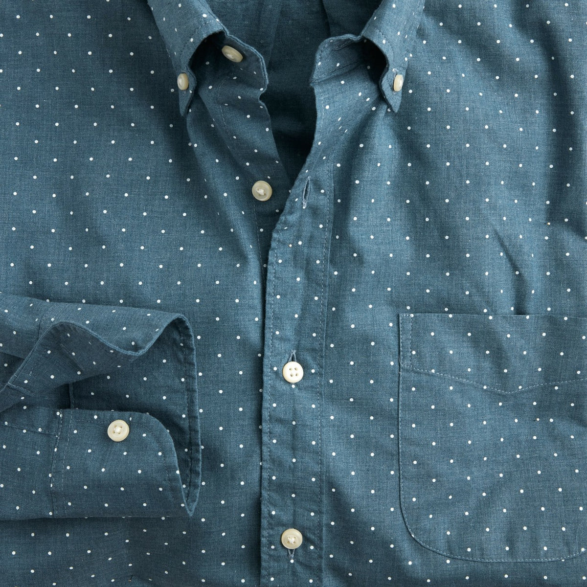 Men Secret Wash cotton poplin shirt - J.Crew