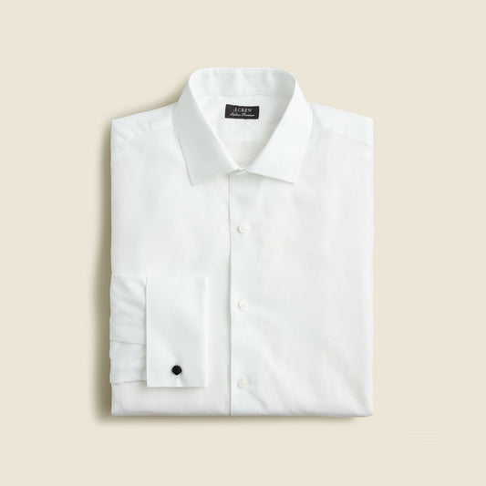 Men Ludlow Premium fine cotton dress shirt with french cuffs - J.Crew
