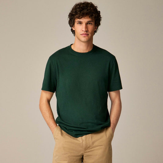 Men Relaxed premium-weight cotton T-shirt - J.Crew