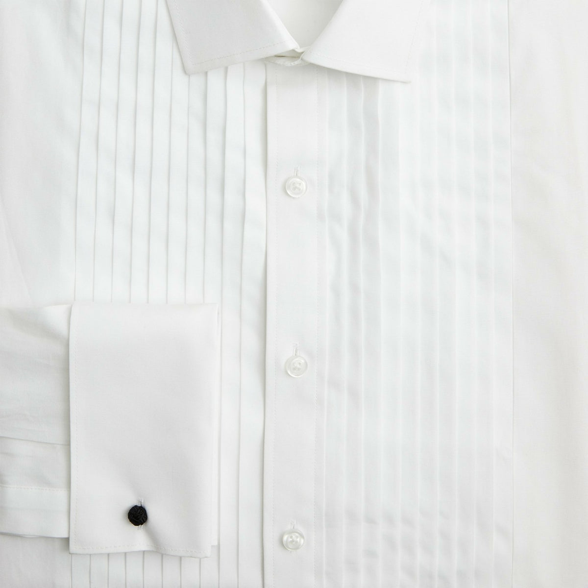 Men Ludlow pleated-bib tuxedo shirt - J.Crew