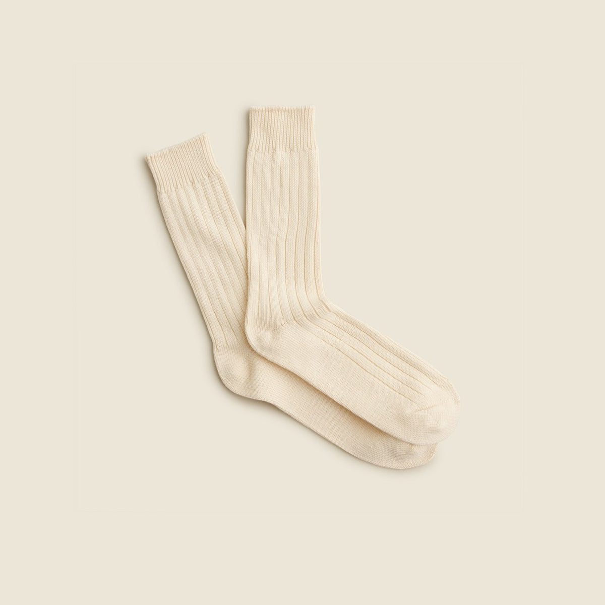 Men Ribbed cotton-blend socks - J.Crew