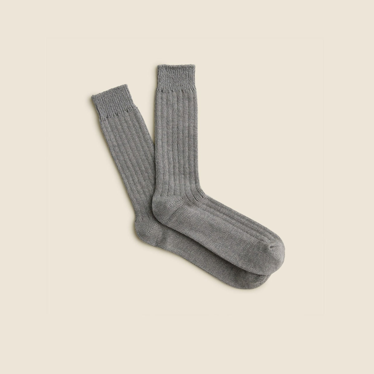 Men Ribbed cotton-blend socks - J.Crew